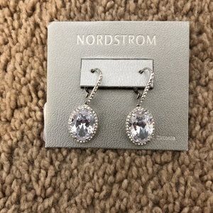 New diamond wedding earrings cubic zirconia